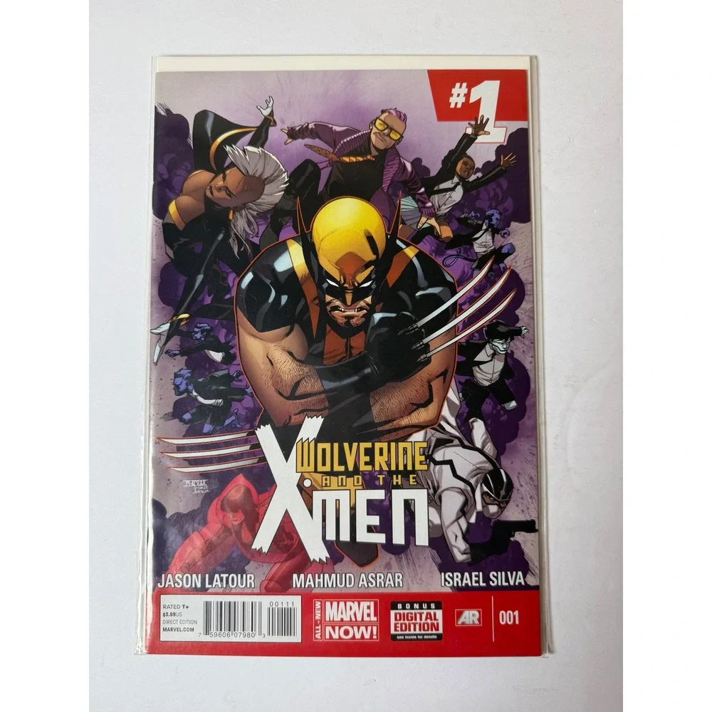 Wolverine and the X-Men 1 Marvel Now Jason Latour Mahmud Asrar 2014 Storm Logan‎